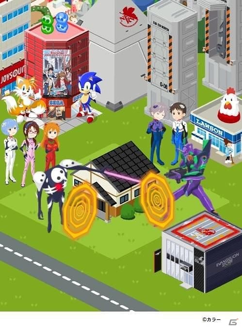 iPhone「MyTown」と「ヱヴァンゲリヲン新劇場版：Q」が連動したキャンペーンを開始―映画館に足を運んでキャラクターを手に入れようの画像1