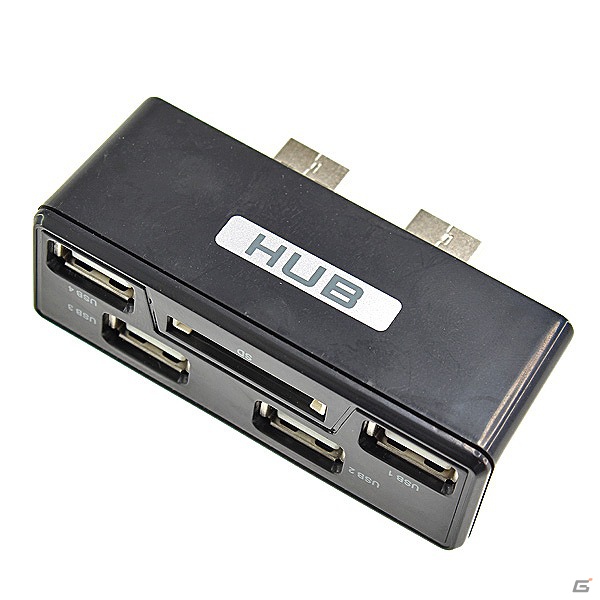 上海問屋、新型PS3に対応した4ポートUSBハブ＆SDカードスロットを販売開始の画像1