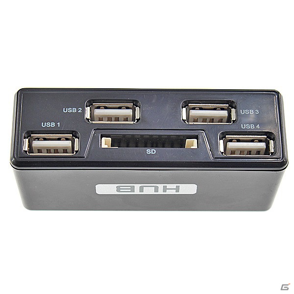 上海問屋、新型PS3に対応した4ポートUSBハブ＆SDカードスロットを販売開始の画像2