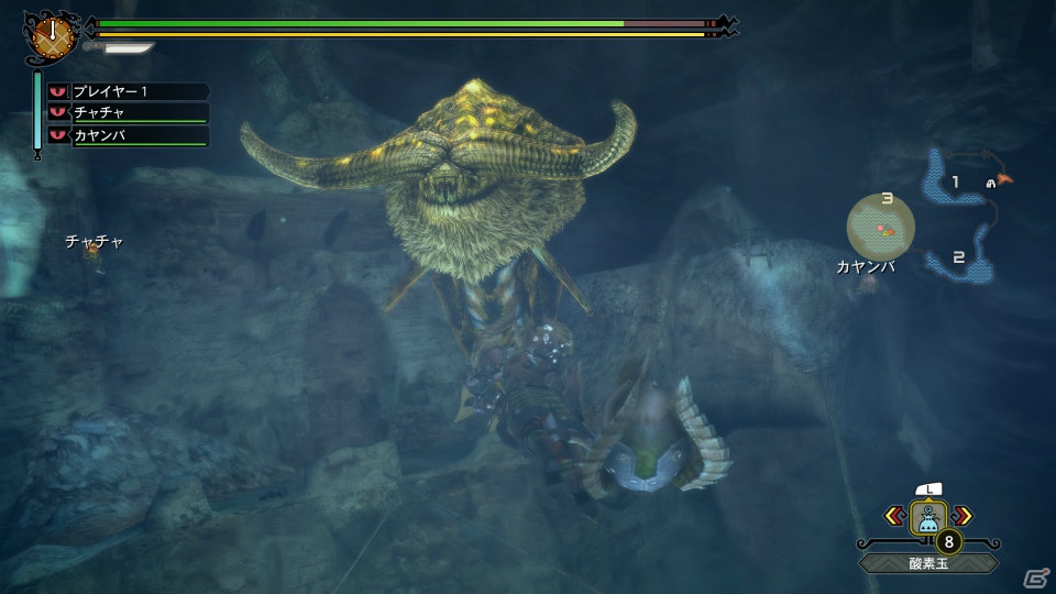 Wii U「モンスターハンター3（トライ）G HD Ver.」発売前に体験！リオレウスのウロコから風景、エフェクトまで超美麗にHD化！Wii U GamePadでのチャットも快適の画像40