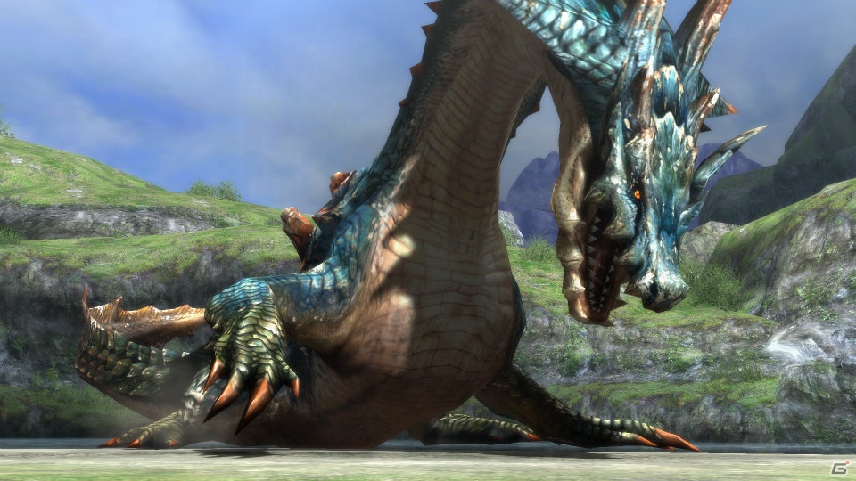 Wii U「モンスターハンター3（トライ）G HD Ver.」発売前に体験！リオレウスのウロコから風景、エフェクトまで超美麗にHD化！Wii U GamePadでのチャットも快適の画像45