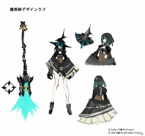「ブラック★ロックシューター アルカナ」に登場する新キャラクター「THE Magician」の情報が公開にの画像3
