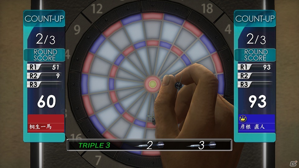 PS3「龍が如く5 夢、叶えし者」と人気ダーツマシン「DARTSLIVE」のコラボレーションが実現！「DARTSLIVE2」に「龍が如く5 SHOOT OUT」が登場の画像2