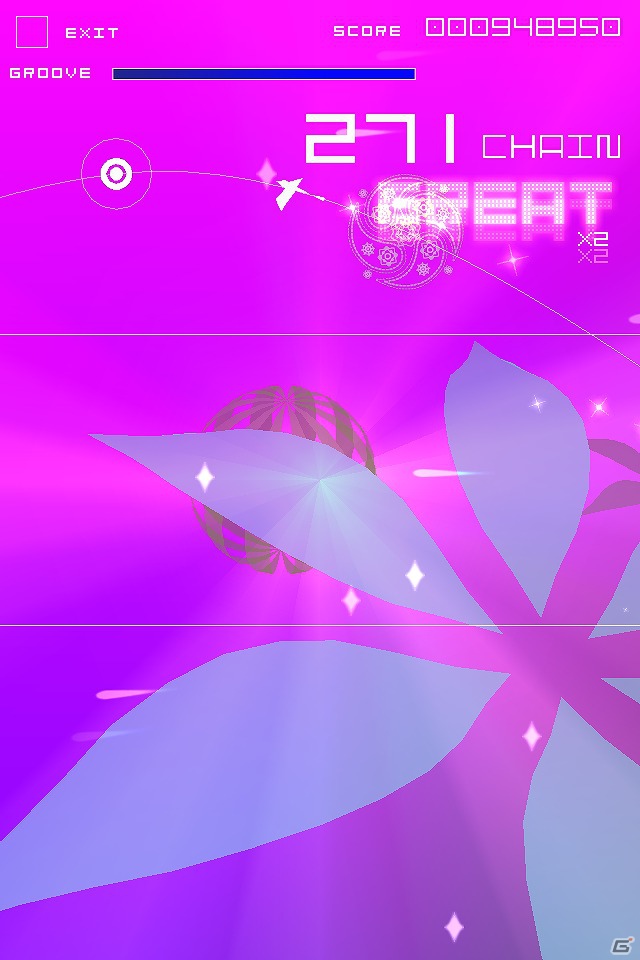 iOS「グルーヴコースター ゼロ」配信開始―「ポリリズム」や「TREE CLIMBERS」を収録したグルーヴゲームの画像2