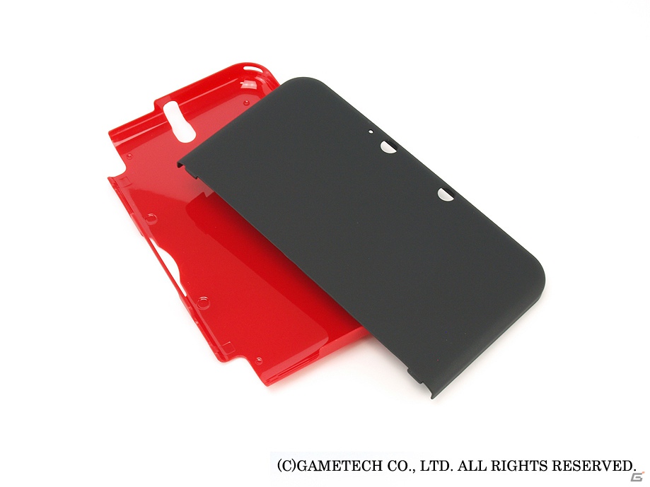 「+Palette」ブランドの新製品として3DS LL用「ラバーハードカバー」（全7色）が11月27日に発売の画像2