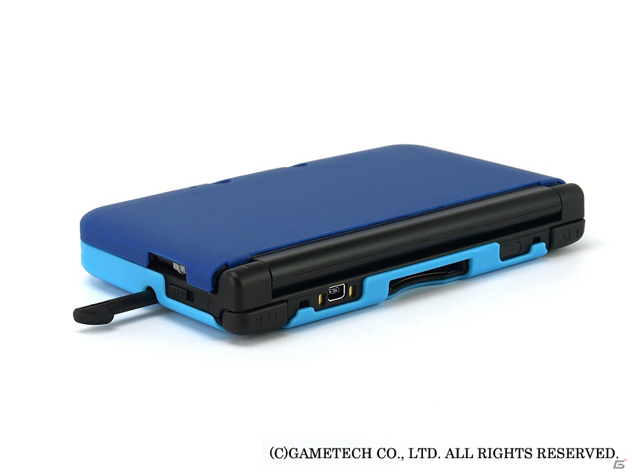 「+Palette」ブランドの新製品として3DS LL用「ラバーハードカバー」（全7色）が11月27日に発売の画像3