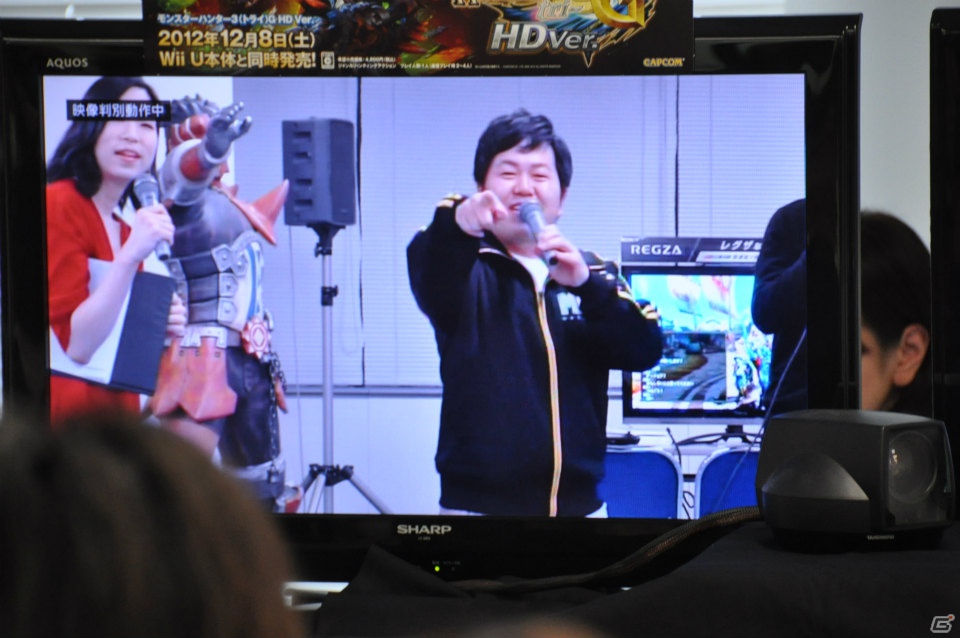 ザ・たっちがチャットで「ちょっとちょっと！」Wii U「MH3G HD Ver.」試遊や「サイレント肉焼き」などのユニークなアトラクションも！「モンハン部主催 オンライン東西コミュ交流会」レポートの画像26