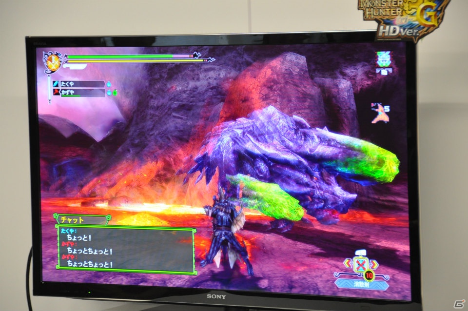 ザ・たっちがチャットで「ちょっとちょっと！」Wii U「MH3G HD Ver.」試遊や「サイレント肉焼き」などのユニークなアトラクションも！「モンハン部主催 オンライン東西コミュ交流会」レポートの画像37
