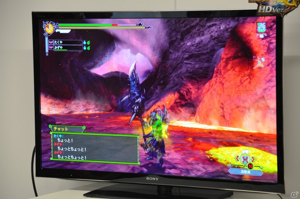 ザ・たっちがチャットで「ちょっとちょっと！」Wii U「MH3G HD Ver.」試遊や「サイレント肉焼き」などのユニークなアトラクションも！「モンハン部主催 オンライン東西コミュ交流会」レポートの画像38