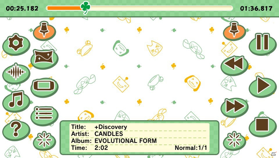 PS Vita「NAX Music Player」の配信開始日が12月5日に決定！同日よりブレイブルースキンの配信もスタートの画像10