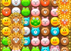 ゲームサービス「LINE GAME」で提供中の「LINE POP」がサービス公開1日で世界累計300万ダウンロードを突破