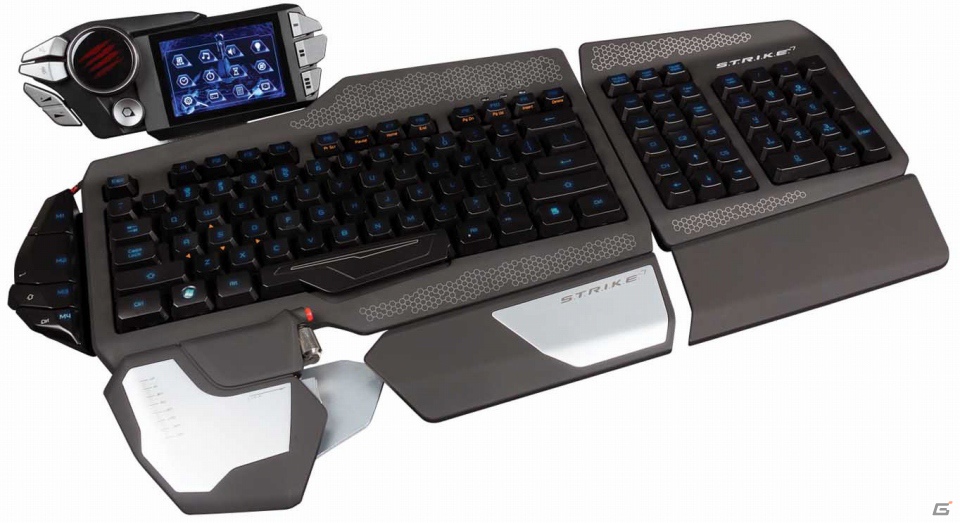 マッドキャッツ、分離合体によりフルキーボードや左手キーボードなど多彩な使い方を可能にするゲーミングキーボード「S.T.R.I.K.E.」シリーズ2機種を11月23日に発売の画像1
