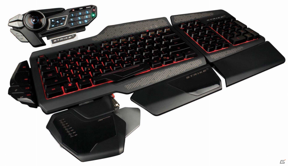 マッドキャッツ、分離合体によりフルキーボードや左手キーボードなど多彩な使い方を可能にするゲーミングキーボード「S.T.R.I.K.E.」シリーズ2機種を11月23日に発売の画像2