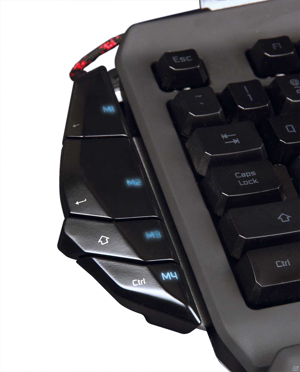 マッドキャッツ、分離合体によりフルキーボードや左手キーボードなど多彩な使い方を可能にするゲーミングキーボード「S.T.R.I.K.E.」シリーズ2機種を11月23日に発売の画像5
