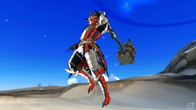 PS3/3DS「エクストルーパーズ」発売記念！モンスターハンターコラボ装備「レウスシリーズ」シークレットコード公開！さらに巨大エイクリッド戦などを紹介の画像4