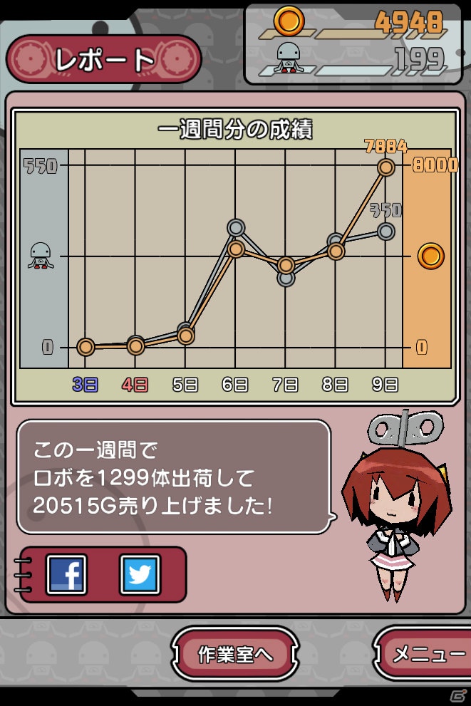 iOS/Android「ゆるロボ製作所 ふぃーばー」本日11月27日よりサービス開始！総額100,000円分のamazonギフトカードがもらえるキャンペーンも開催の画像11