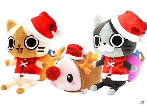 「月刊アイルーニュース Vol.22」クリスマスプレゼントにピッタリの「サンタ＆アイルーぬいぐるみ」など、最新のアイルーグッズを紹介の画像1