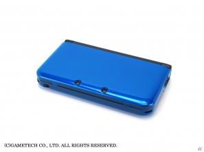 3DS LL用クリアカバー「クリスタルシェル3DLL（新色クリアブルー）」＆「伸びる！おトモタッチペン3DLL（新色ブルー）」が12月5日に発売の画像2