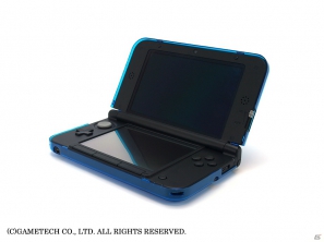 3DS LL用クリアカバー「クリスタルシェル3DLL（新色クリアブルー）」＆「伸びる！おトモタッチペン3DLL（新色ブルー）」が12月5日に発売の画像3