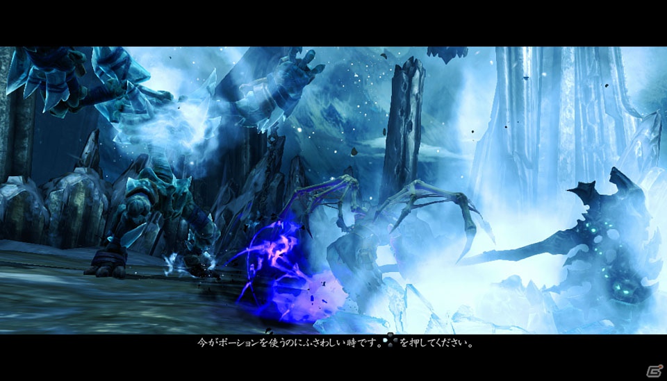 PS3/Xbox 360「DarksidersII」死の騎士よ―。逃れ得ぬ脅威となれ。オープンワールドで繰り広げられる軽快なアクションとジョー・マデュレイラ氏が描き出す世界を先行体験！の画像125
