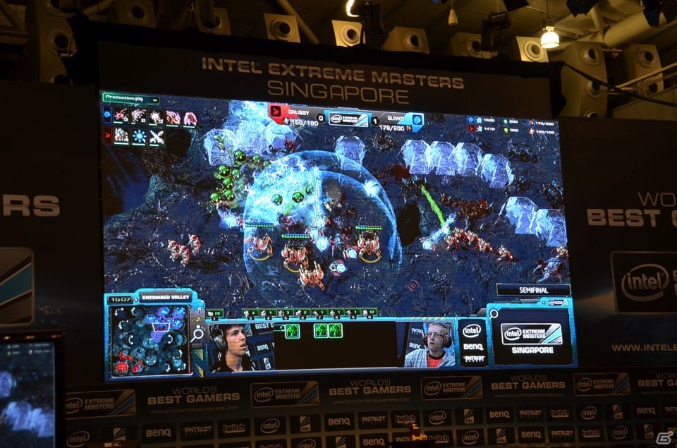 「Intel Extreme Masters Singapore」大会レポート―Intel社のGeorge Woo氏と大会にも出場したGrubby選手へのインタビューもお届けの画像1