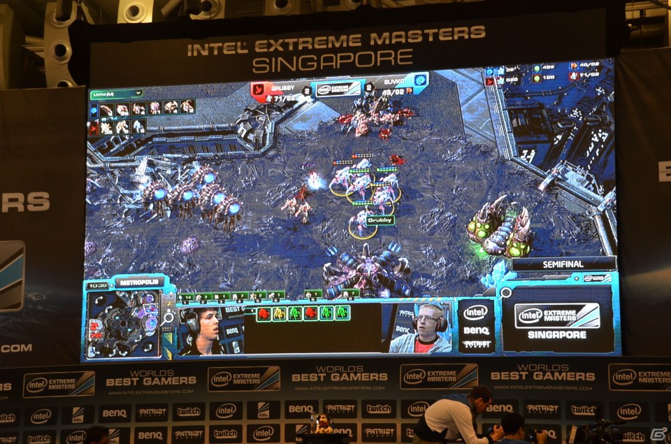 「Intel Extreme Masters Singapore」大会レポート―Intel社のGeorge Woo氏と大会にも出場したGrubby選手へのインタビューもお届けの画像2