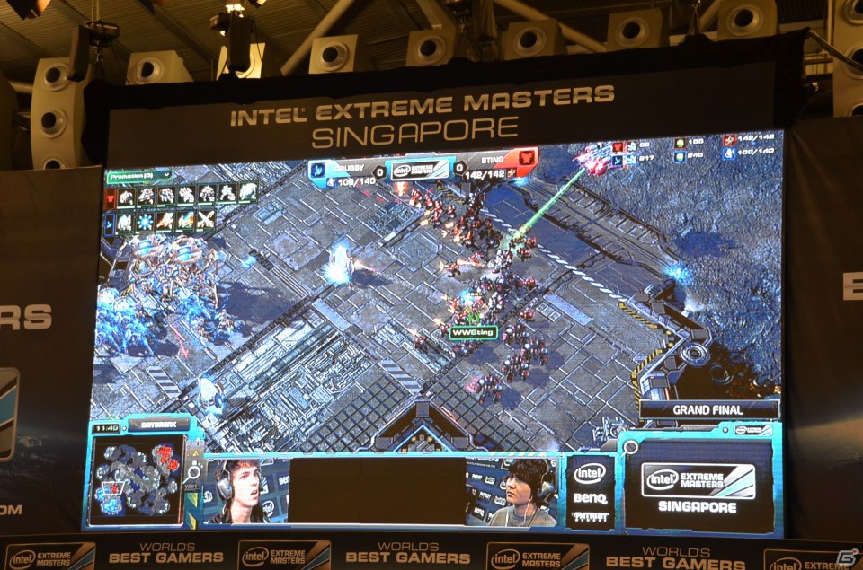 「Intel Extreme Masters Singapore」大会レポート―Intel社のGeorge Woo氏と大会にも出場したGrubby選手へのインタビューもお届けの画像5