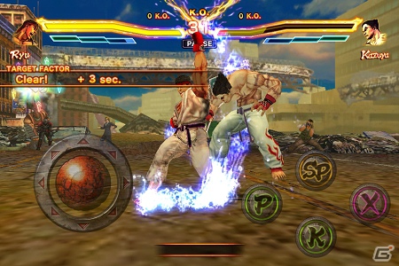 iOS「ストリートファイター X 鉄拳 MOBILE 祭」11月29日より配信開始！短時間で遊べるハイスピードバトルを体験せよの画像2