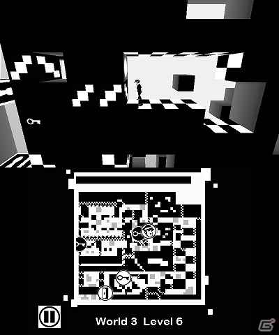 3DS「SHIFTING WORLD 白と黒の迷宮」ダウンロード版発売開始の画像1