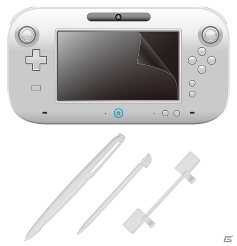 Wii U GamePad画面フィルムと大小選べるタッチペンがセットになった「フィルム＆タッチペンセット（Wii U用）」12月8日に発売の画像4