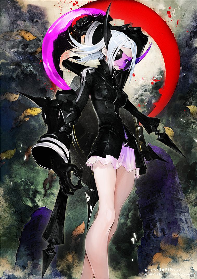 Mobage「ブラック★ロックシューター アルカナ」新キャラクター第2弾「THE Moon」公開の画像2