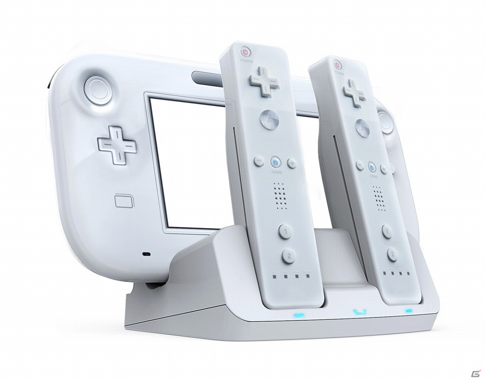 デイテル・ジャパン、Wii U GamePadとWiiリモコン2台を同時に充電できるWii U用「まとめてチャージスタンド」を12月8日に発売の画像4