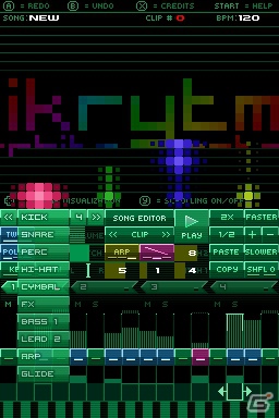 DSiウェア「リズミックス レトロビッツ」公式サイト公開！レトロミュージックをテーマにしたシンセサイザーミュージックを楽しもうの画像5