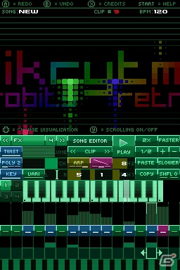 DSiウェア「リズミックス レトロビッツ」公式サイト公開！レトロミュージックをテーマにしたシンセサイザーミュージックを楽しもうの画像7
