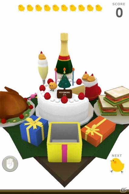 iOS/Android「ぴよ盛り」12月5日より新ステージ第5弾ケーキ編を配信開始―グッズ発売記念“冬のぴよぴよグッズ盛り三大キャンペーン”開催決定の画像2