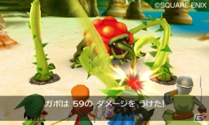 3DS「ドラゴンクエストVII エデンの戦士たち」シンボルエンカウント方式を採用＆アクションや背景がパワーアップしたモンスターとのバトルを紹介の画像10