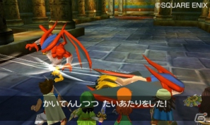 3DS「ドラゴンクエストVII エデンの戦士たち」シンボルエンカウント方式を採用＆アクションや背景がパワーアップしたモンスターとのバトルを紹介の画像4