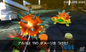 3DS「ドラゴンクエストVII エデンの戦士たち」シンボルエンカウント方式を採用＆アクションや背景がパワーアップしたモンスターとのバトルを紹介の画像5