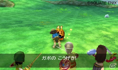 3DS「ドラゴンクエストVII エデンの戦士たち」シンボルエンカウント方式を採用＆アクションや背景がパワーアップしたモンスターとのバトルを紹介の画像7