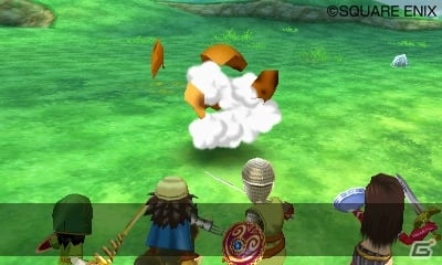 3DS「ドラゴンクエストVII エデンの戦士たち」シンボルエンカウント方式を採用＆アクションや背景がパワーアップしたモンスターとのバトルを紹介の画像8