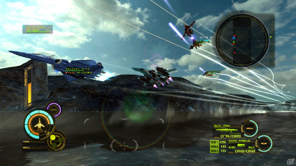 オリジナルストーリーが楽しめるPS3「マクロス30～銀河を繋ぐ歌声～」に登場する新キャラクター＆“フライトアクションRPG”の流れを紹介の画像22