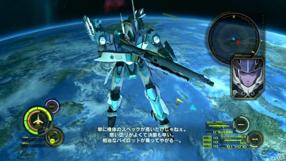 オリジナルストーリーが楽しめるPS3「マクロス30～銀河を繋ぐ歌声～」に登場する新キャラクター＆“フライトアクションRPG”の流れを紹介の画像24