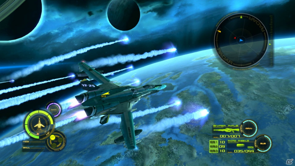 オリジナルストーリーが楽しめるPS3「マクロス30～銀河を繋ぐ歌声～」に登場する新キャラクター＆“フライトアクションRPG”の流れを紹介の画像25