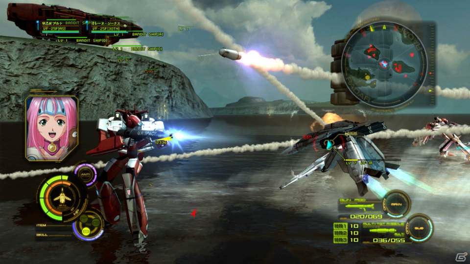 オリジナルストーリーが楽しめるPS3「マクロス30～銀河を繋ぐ歌声～」に登場する新キャラクター＆“フライトアクションRPG”の流れを紹介の画像40