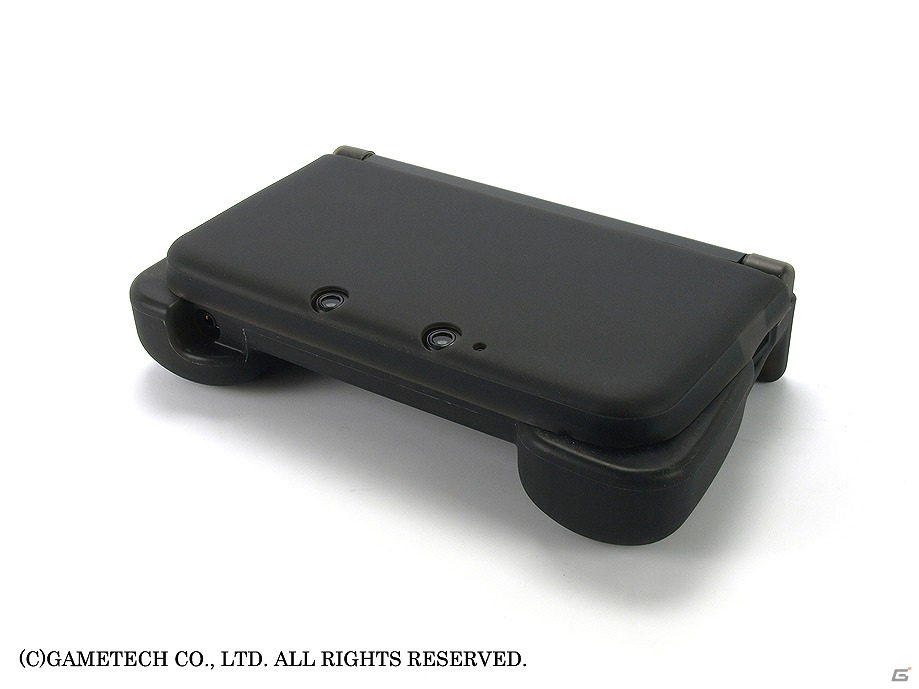 ゲームテック、握りやすいグリップをプラスした3DSLL用プロテクトカバー「シリコングリップ3DLL」を12月11日に発売の画像3