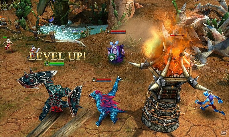 Android「ヒーローズ・オブ・オーダー＆カオス」配信開始！「MOBA」で仲間と共に勝利を目指せの画像4