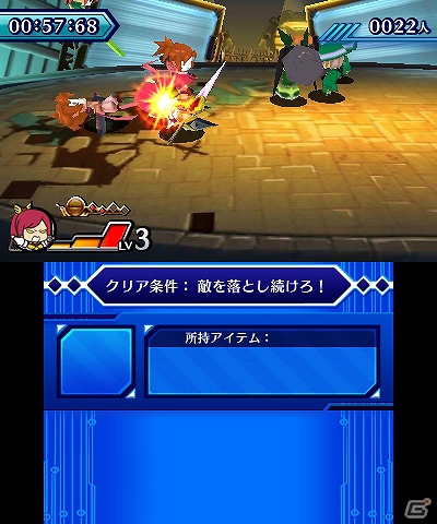 3DS「ぶれいぶるー くろーんふぁんたずま」公式サイトにて3つのゲームモード「ストーリーモード」「チャレンジモード」「ギャラリーモード」を紹介の画像12