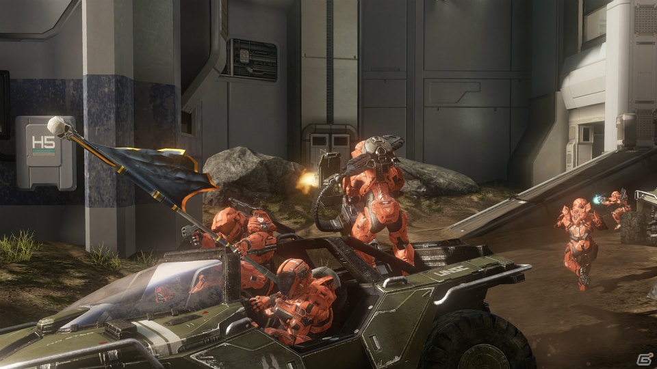 Xbox 360「Halo 4」ウォーゲーム用ゲーム追加コンテンツ「クリムゾン マップ パック」12月10日より配信開始！プレイリストの更新もの画像2