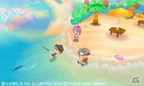 3DS「ファンタジーライフ」購入特典「ミニサントラCD」のジャケットに使用される天野喜孝氏が描いたイメージイラストを公開の画像10
