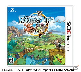 3DS「ファンタジーライフ」購入特典「ミニサントラCD」のジャケットに使用される天野喜孝氏が描いたイメージイラストを公開の画像2